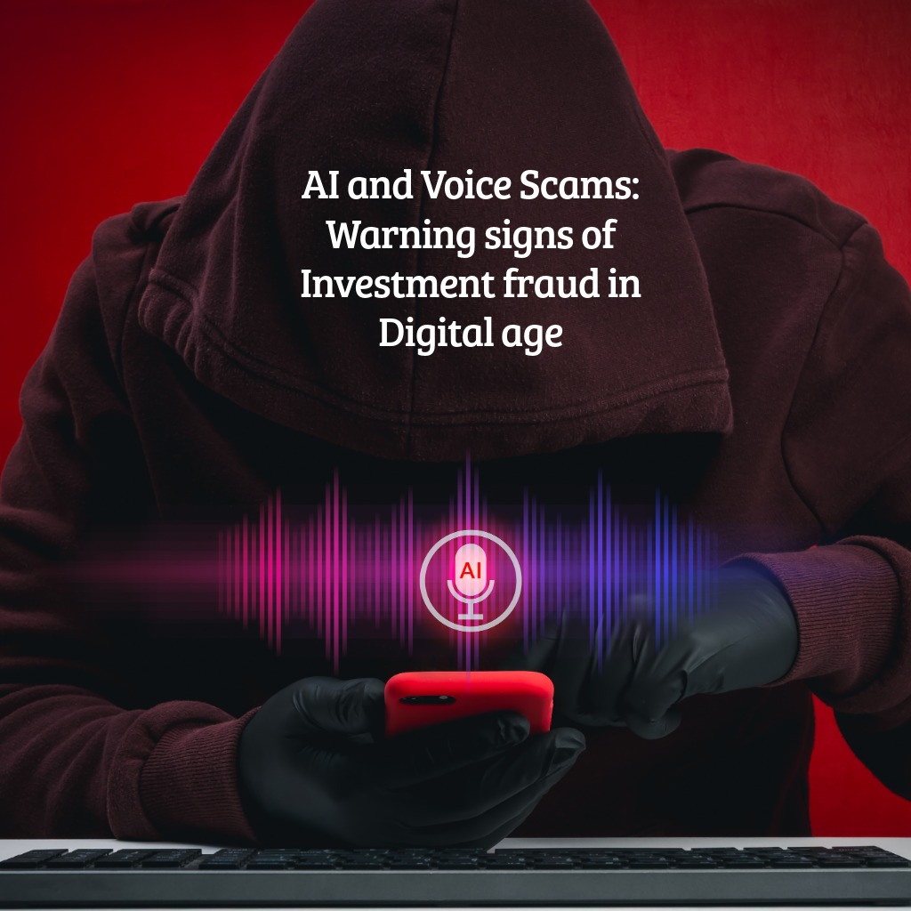 Artificial intelligence scam using voice clone digital warning by financial knowledge hub shraFiz