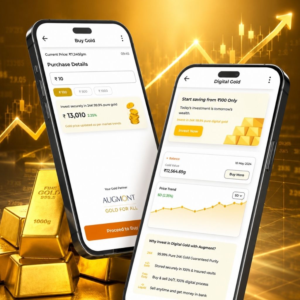 gold bars rising just like stock EGRs