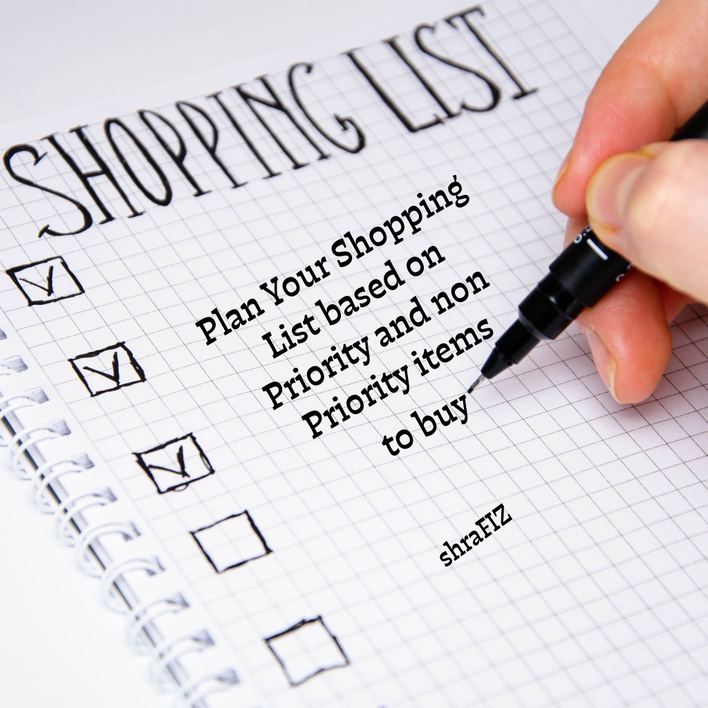 save money during teej by making shopping list
