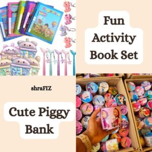 fun activity books| cute piggy banks| investing tips and tricks