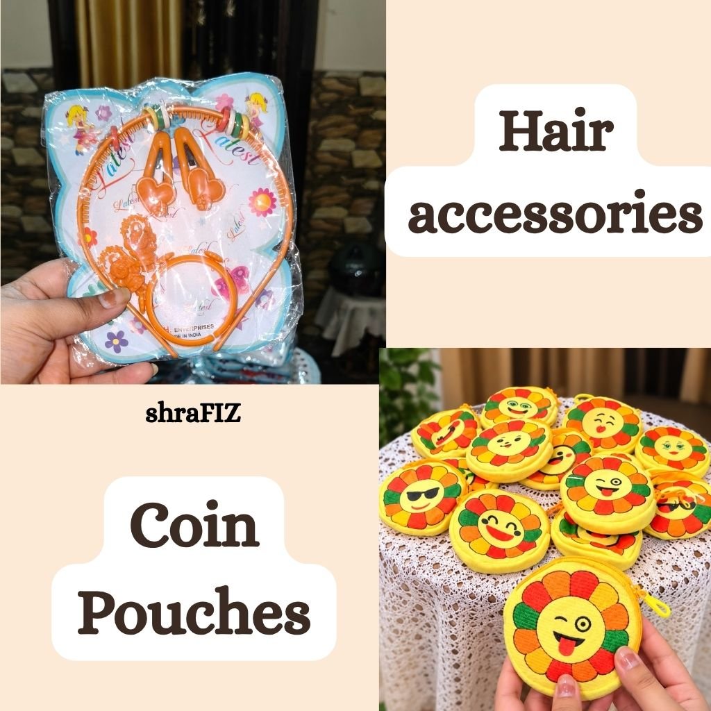 festival budget planning| hair accessories| coin pouches| smiley